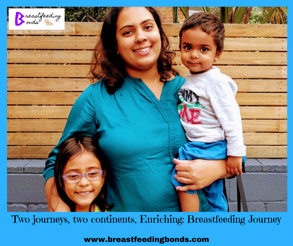 Two journeys, two continents, Enriching!: Breastfeeding Journey