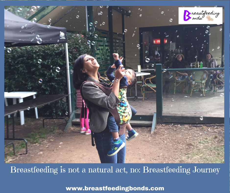 “Breastfeeding is not a natural act, no”: Breastfeeding Journey