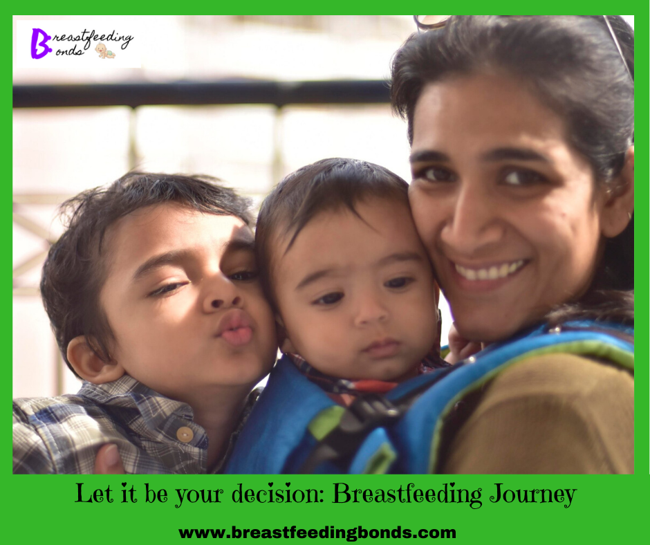 Uma believes that the decision to breastfeed must solely be the mother's.